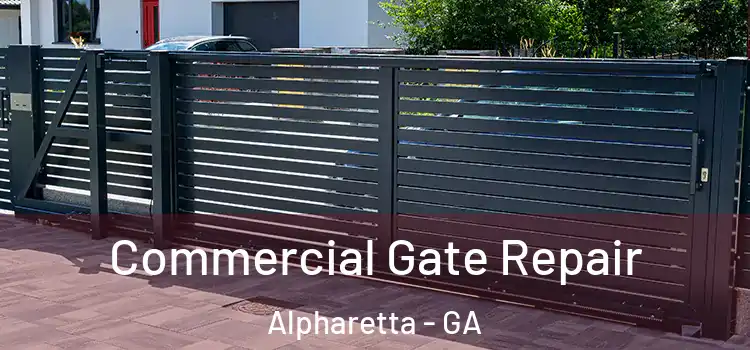 Commercial Gate Repair Alpharetta - GA