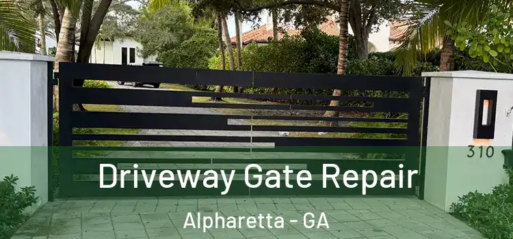 Driveway Gate Repair Alpharetta - GA