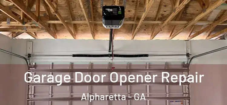  Garage Door Opener Repair Alpharetta - GA