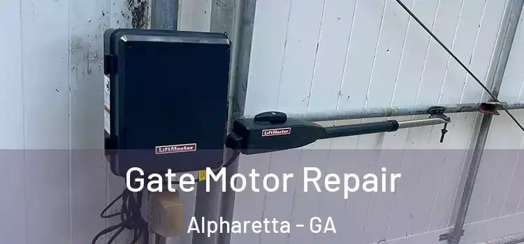 Gate Motor Repair Alpharetta - GA