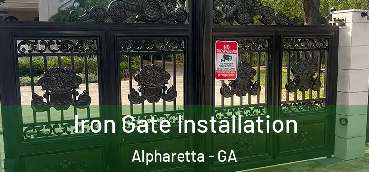 Iron Gate Installation Alpharetta - GA