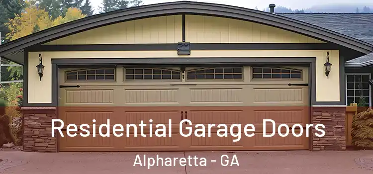  Residential Garage Doors Alpharetta - GA