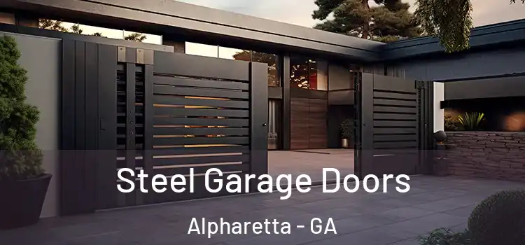 Steel Garage Doors Alpharetta - GA