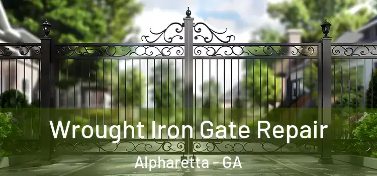 Wrought Iron Gate Repair Alpharetta - GA